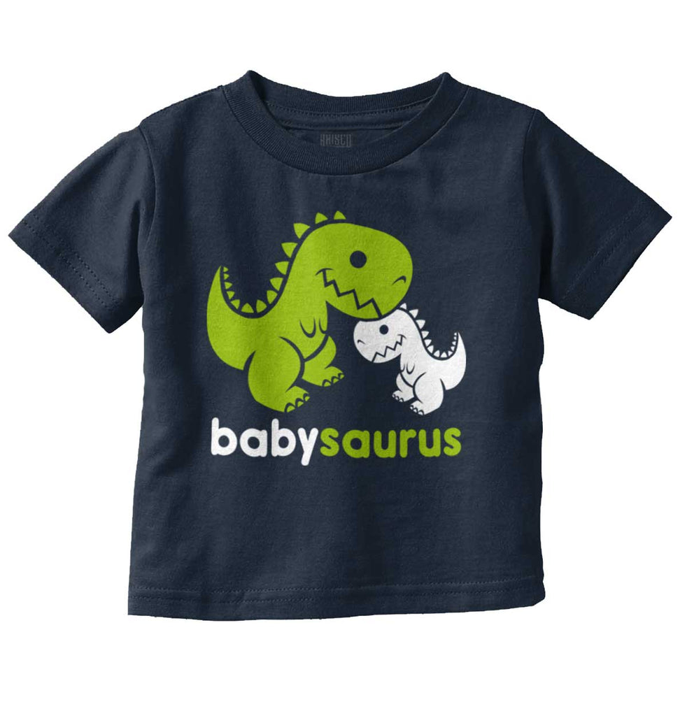 Babysaurus Rex Infant Toddler T Shirt-Direct To Garment Print-Brisco Baby