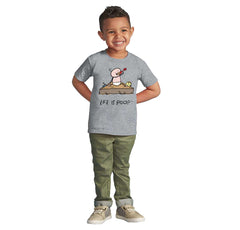 Eating Sand Infant Toddler T Shirt-Direct To Garment Print-Brisco Baby
