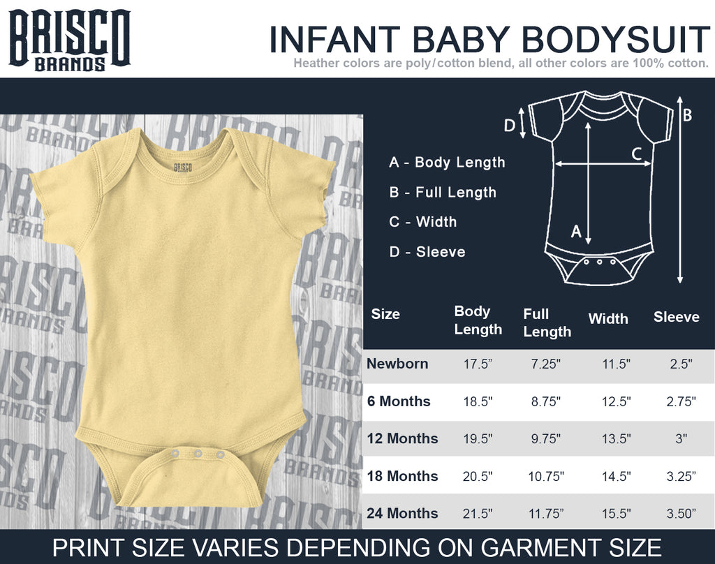 He Who Just Been Born Romper Bodysuit-Direct To Garment Print-Brisco Baby