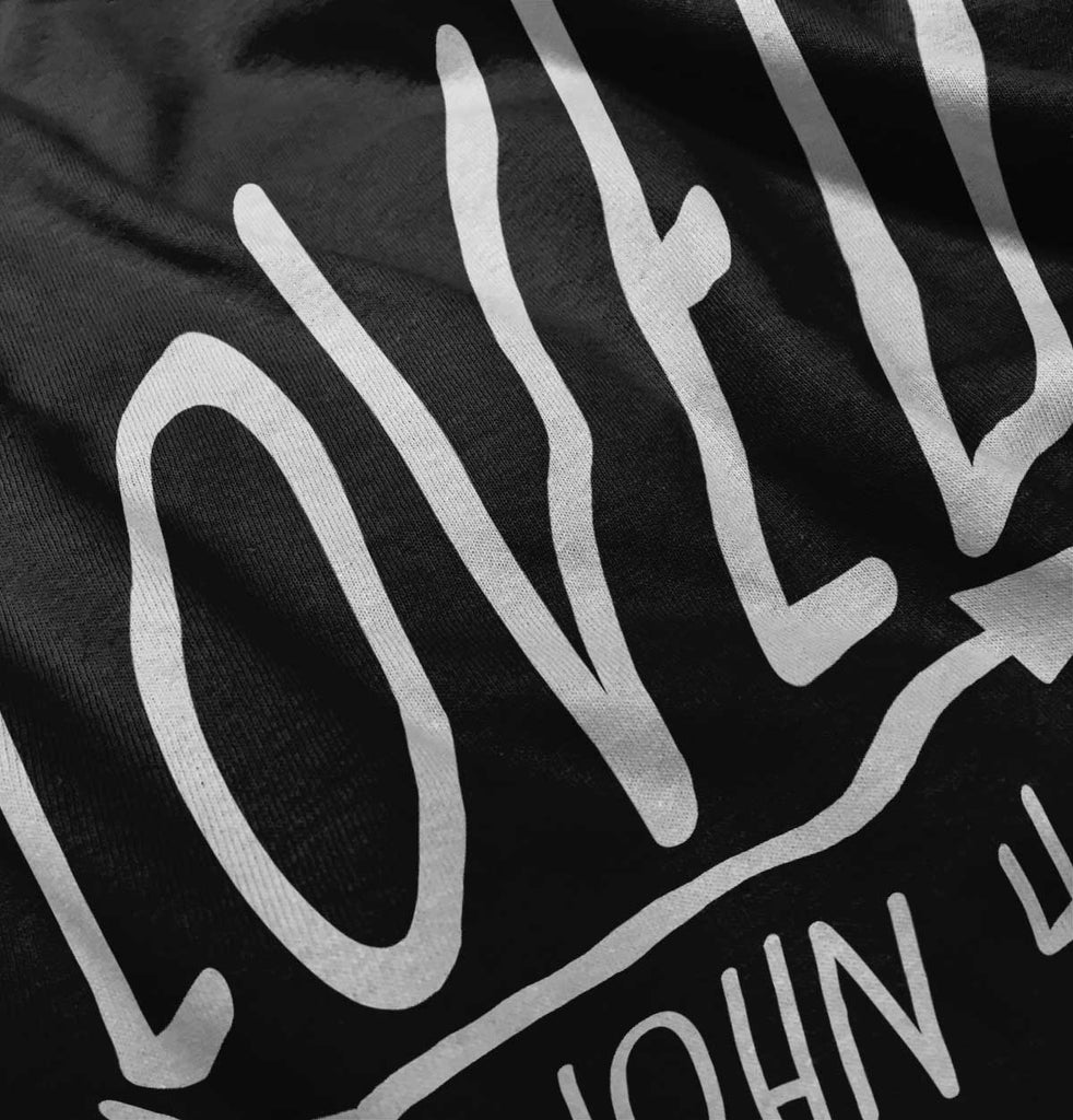 Loved Raglan Romper Bodysuit-Direct To Garment Print-Brisco Baby