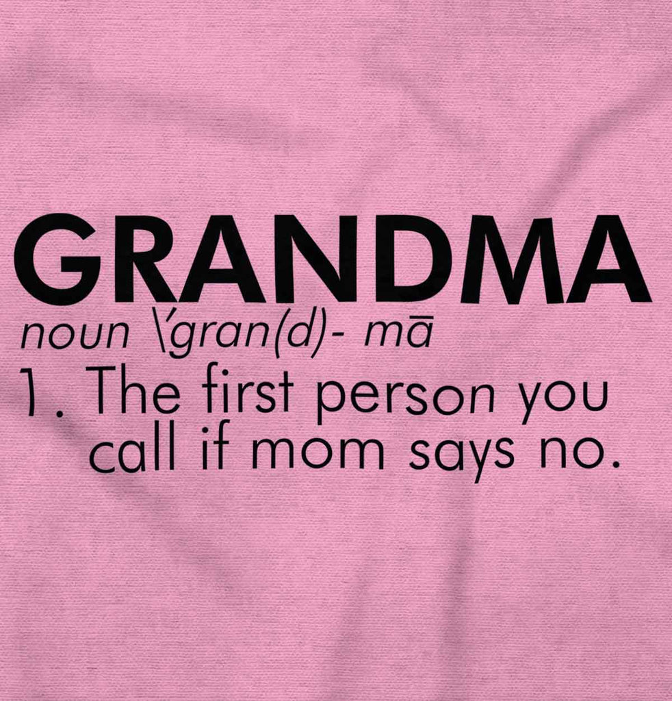 Grandma Defined Infant Toddler T Shirt-Direct To Garment Print-Brisco Baby