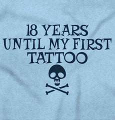 First Tattoo Infant Toddler T Shirt-Direct To Garment Print-Brisco Baby