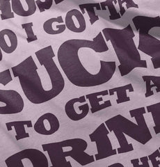 Get A Drink Infant Baby Bib-Direct To Garment Print-Brisco Baby