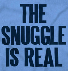 Snuggle Is Real Toddler Baseball-Direct To Garment Print-Brisco Baby
