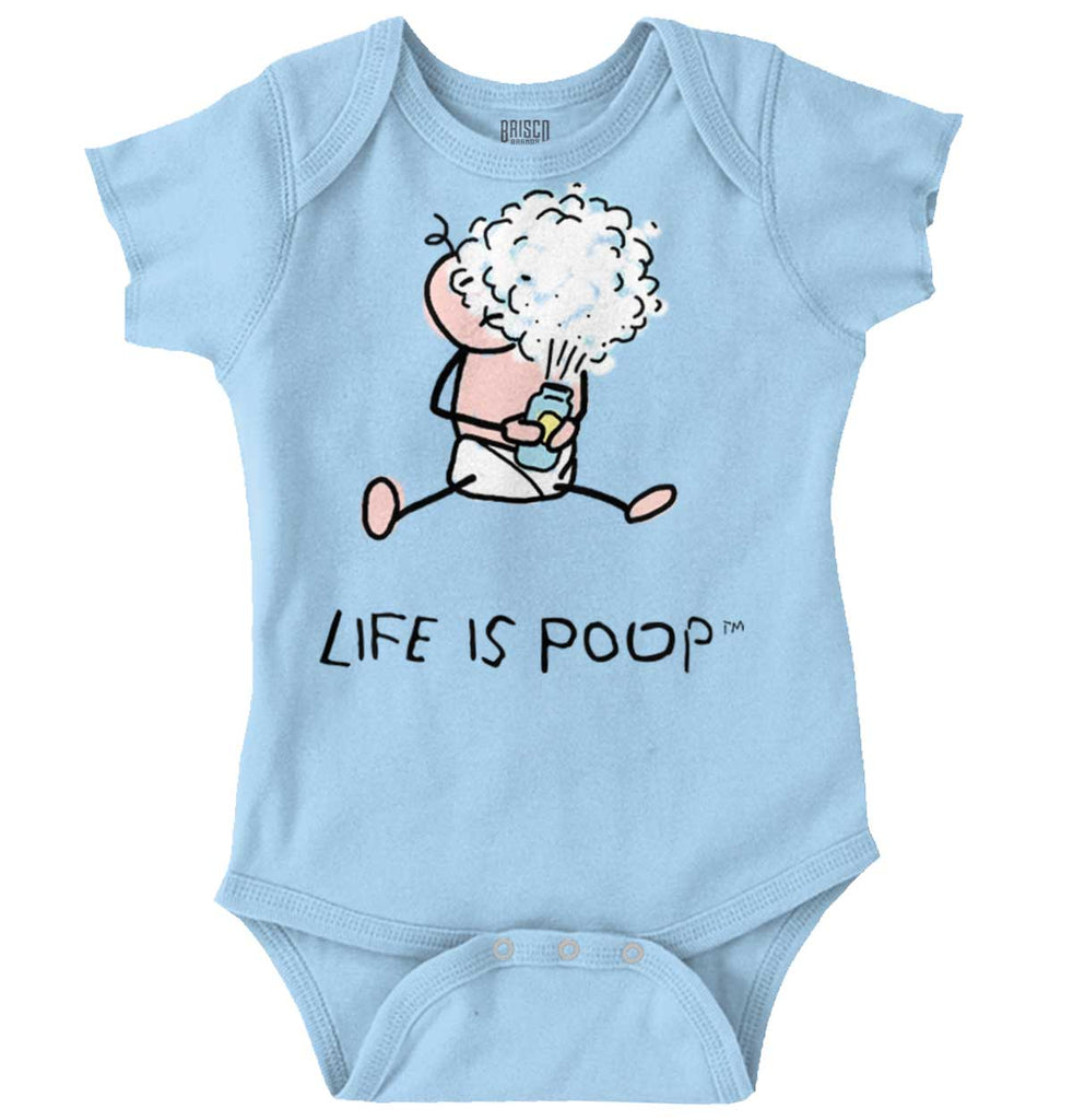 Baby Powder Romper Bodysuit-Direct To Garment Print-Brisco Baby