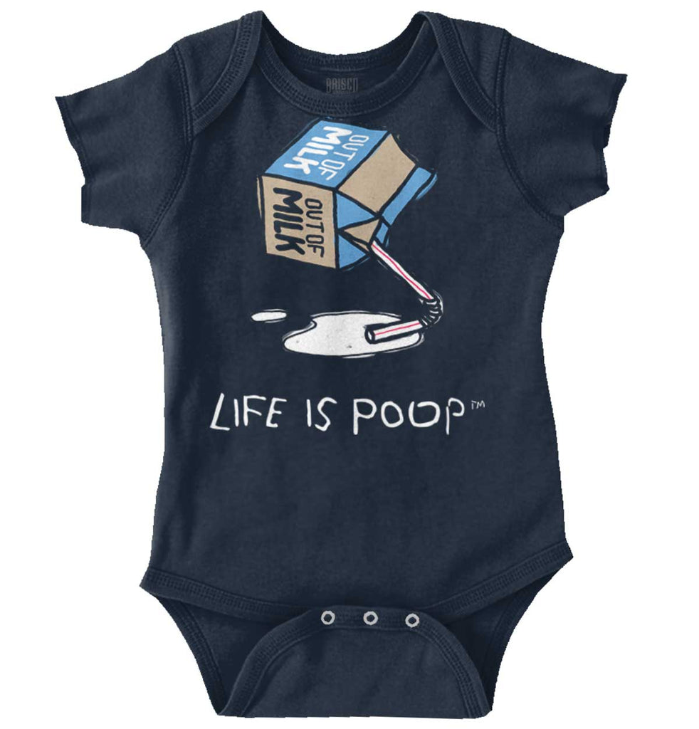 Out of Milk Romper Bodysuit-Direct To Garment Print-Brisco Baby