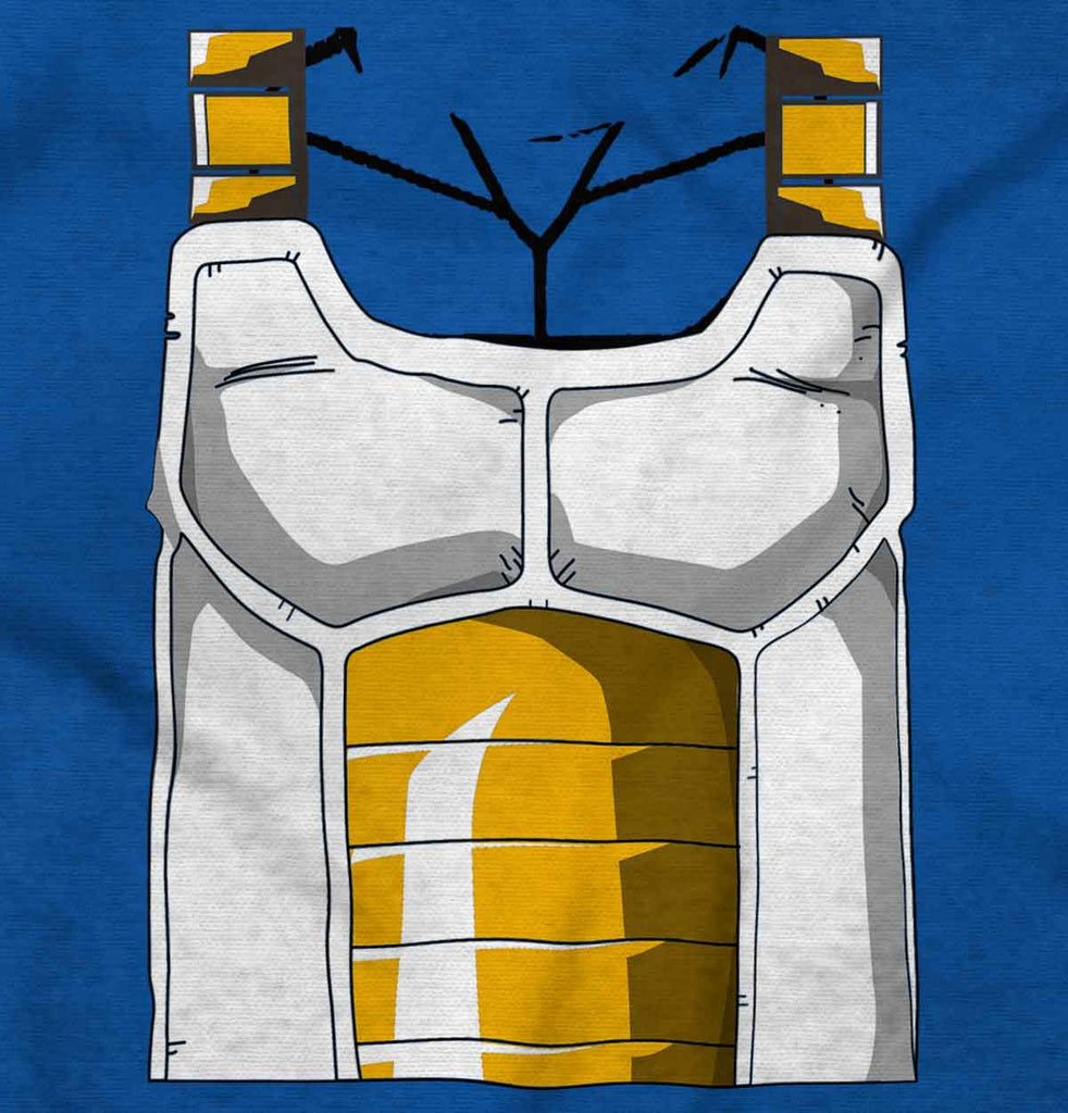 Dragon Ball Vegeta B Romper Bodysuit-Direct To Garment Print-Brisco Baby