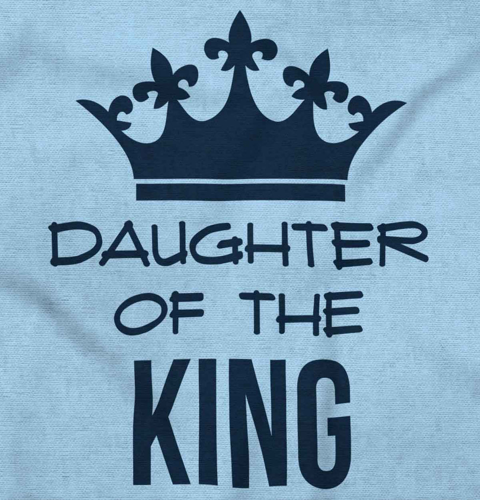 King's Daughter Romper Bodysuit-Direct To Garment Print-Brisco Baby