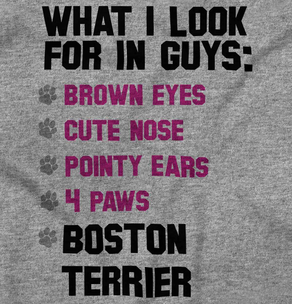 Boston Terrier List Romper Bodysuit-Direct To Garment Print-Brisco Baby