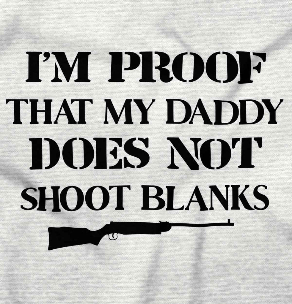 Shoot Blanks Infant Baby Bib-Direct To Garment Print-Brisco Baby