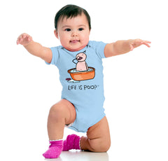 Eating Soap Romper-Direct To Garment Print-Brisco Baby
