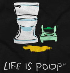 Potty Train Infant Toddler T Shirt-Direct To Garment Print-Brisco Baby