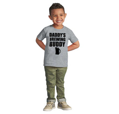 Brewing Buddy Infant Toddler T Shirt-Direct To Garment Print-Brisco Baby