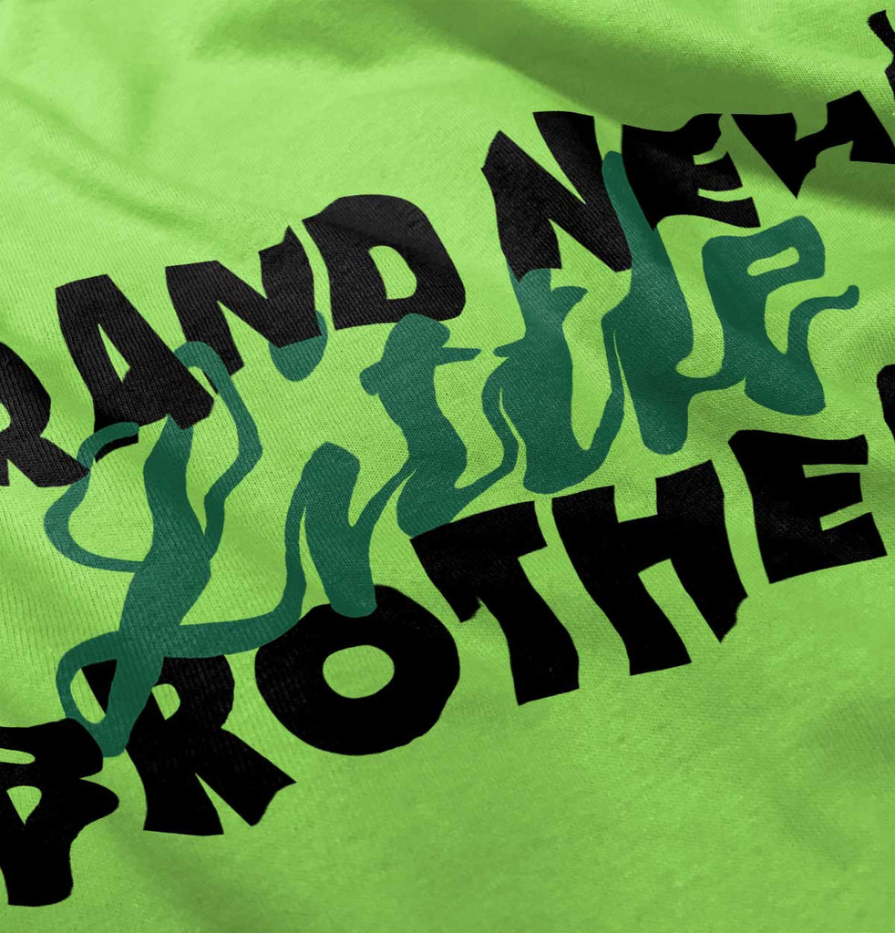 Brand New Little Brother Romper Bodysuit-Direct To Garment Print-Brisco Baby