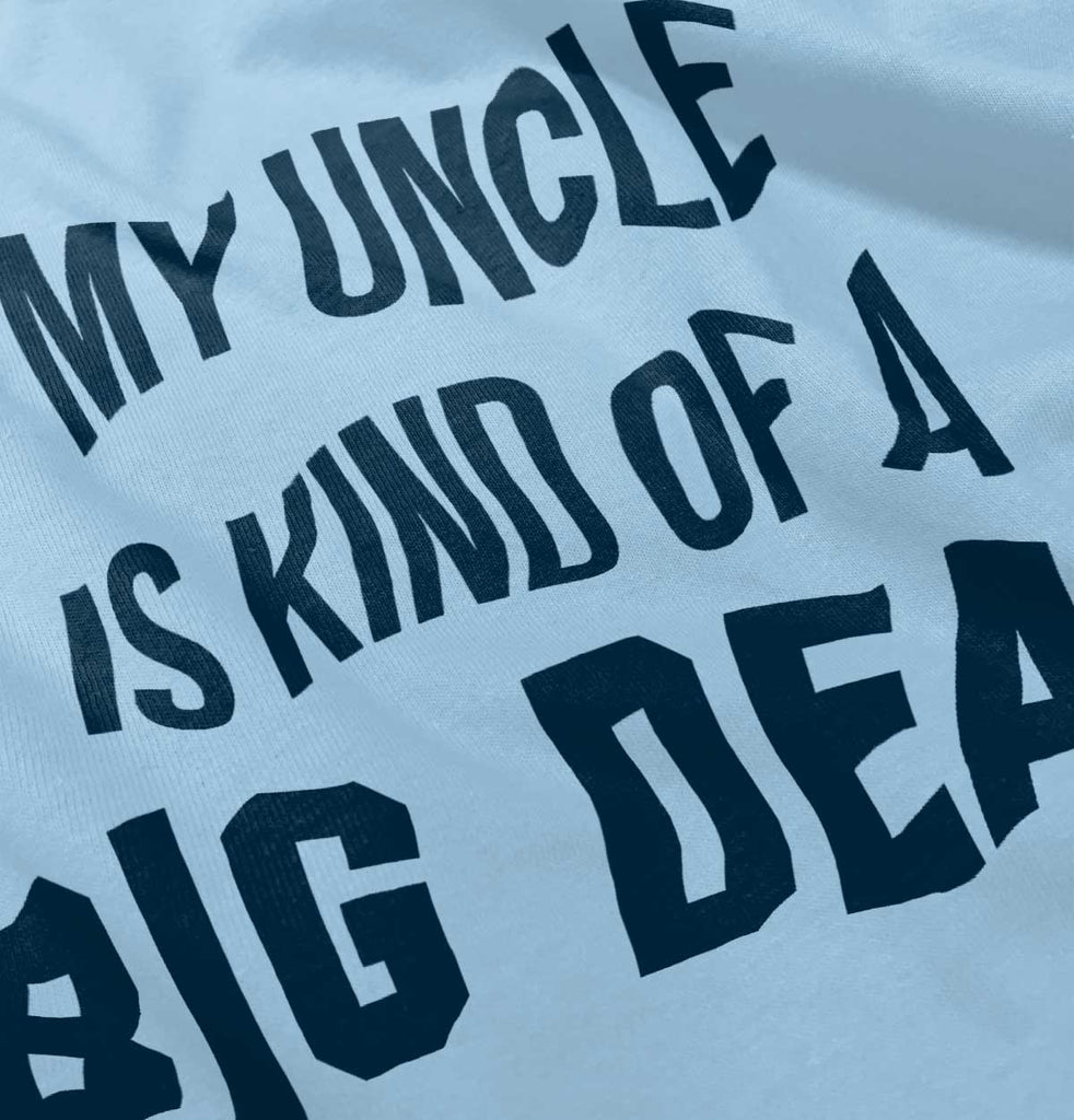 My Uncle Big Deal Infant Baby Bib-Direct To Garment Print-Brisco Baby