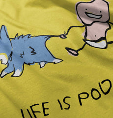 Dog Tail Romper Bodysuit-Direct To Garment Print-Brisco Baby