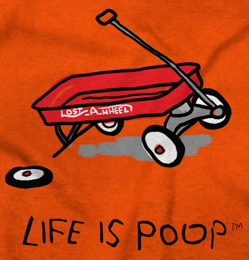 Broken Wagon Infant Toddler T Shirt-Direct To Garment Print-Brisco Baby