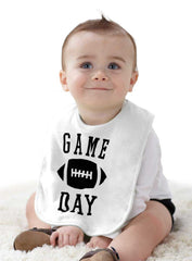 Game Day Infant Baby Bib-Direct To Garment Print-Brisco Baby