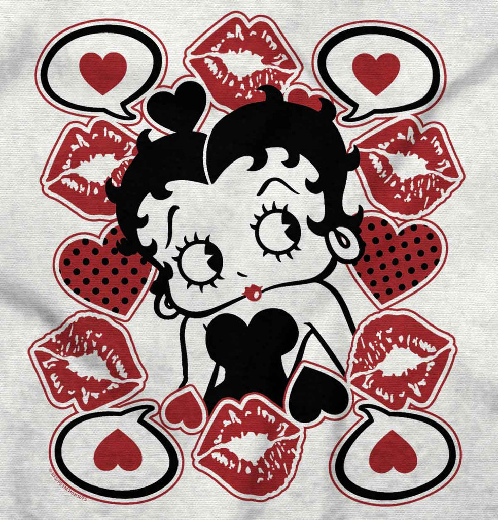 Betty In Love Infant Toddler T Shirt-Direct To Garment Print-Brisco Baby