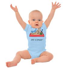 Dog Sandbox Romper Bodysuit-Direct To Garment Print-Brisco Baby