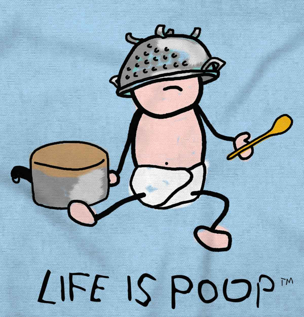 Pots and Pans Infant Toddler T Shirt-Direct To Garment Print-Brisco Baby