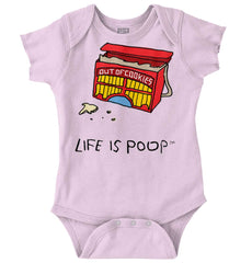 Out of Cookies Romper Bodysuit-Direct To Garment Print-Brisco Baby