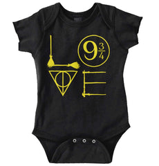Love Harry Romper Bodysuit-Direct To Garment Print-Brisco Baby