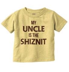 Uncle Shiznit Infant Toddler T Shirt-Direct To Garment Print-Brisco Baby
