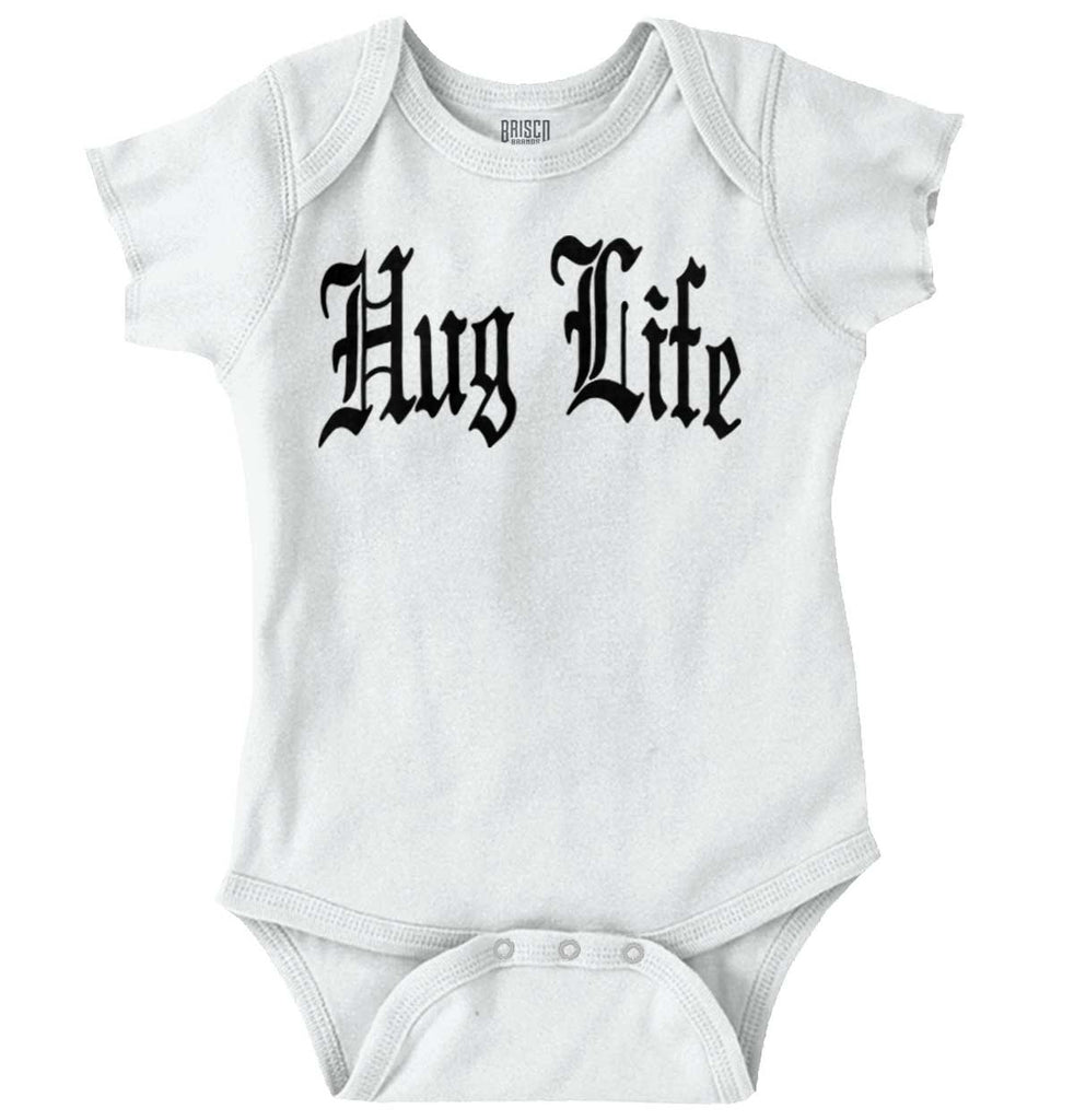 Hug Life Romper Bodysuit-Direct To Garment Print-Brisco Baby