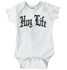 Hug Life Romper Bodysuit-Direct To Garment Print-Brisco Baby