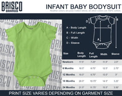 Little Sisters Rule Romper Bodysuit-Direct To Garment Print-Brisco Baby