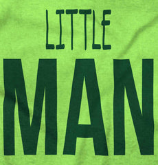 Little Man Romper Bodysuit-Direct To Garment Print-Brisco Baby