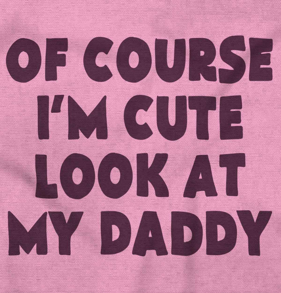 I'm Cute Infant Baby Bib-Direct To Garment Print-Brisco Baby