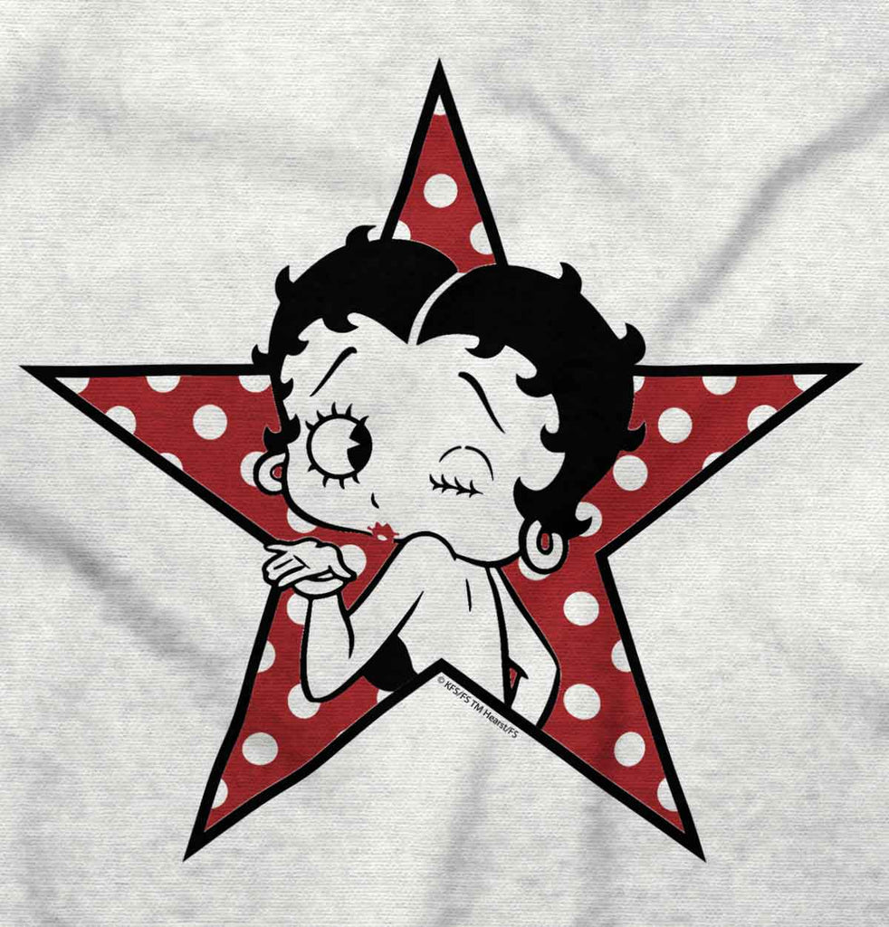 Betty Star Toddler Ruffle Bottom Tee-Direct To Garment Print-Brisco Baby