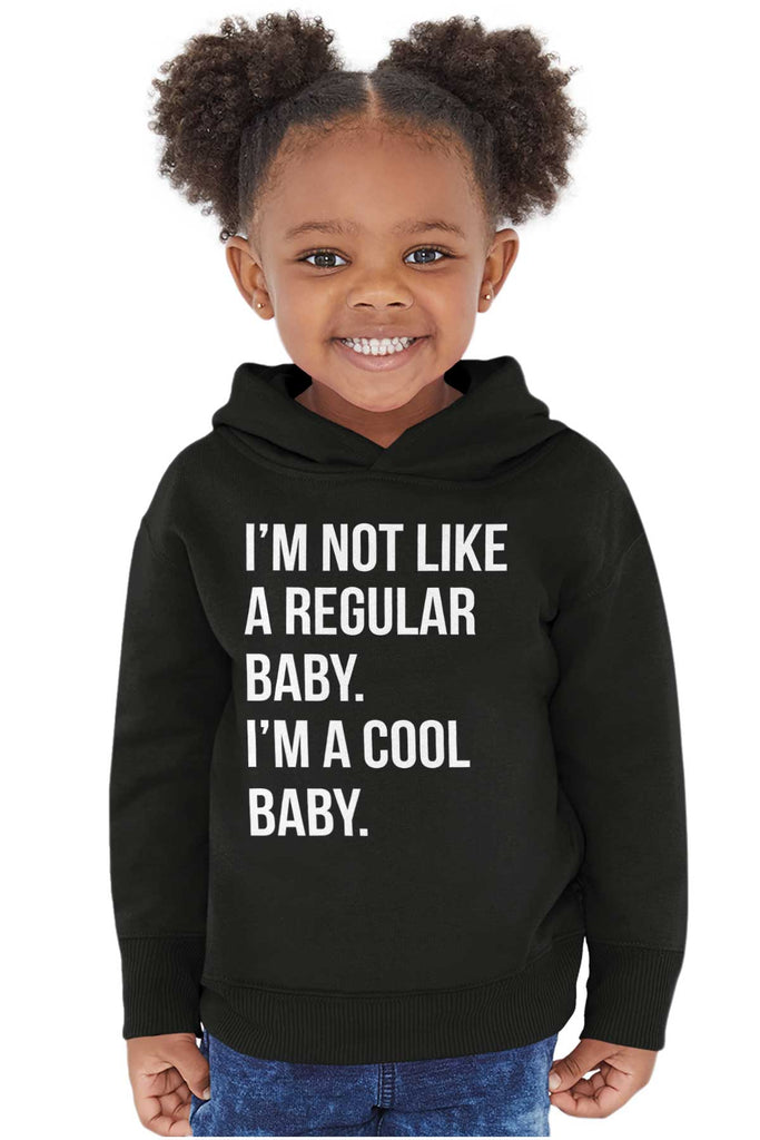 Cool Baby Toddler Pullover Hoodie-Direct To Garment Print-Brisco Baby