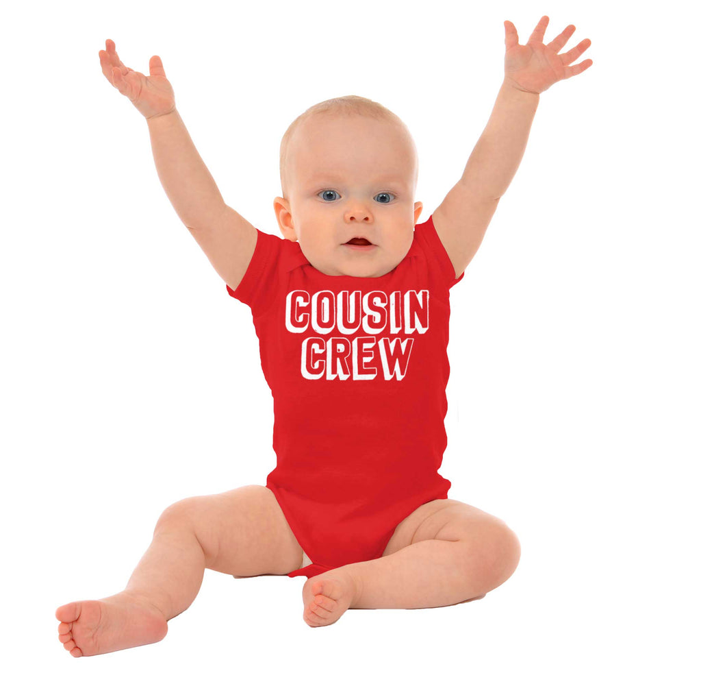 Cousin Crew Romper Bodysuit-Direct To Garment Print-Brisco Baby