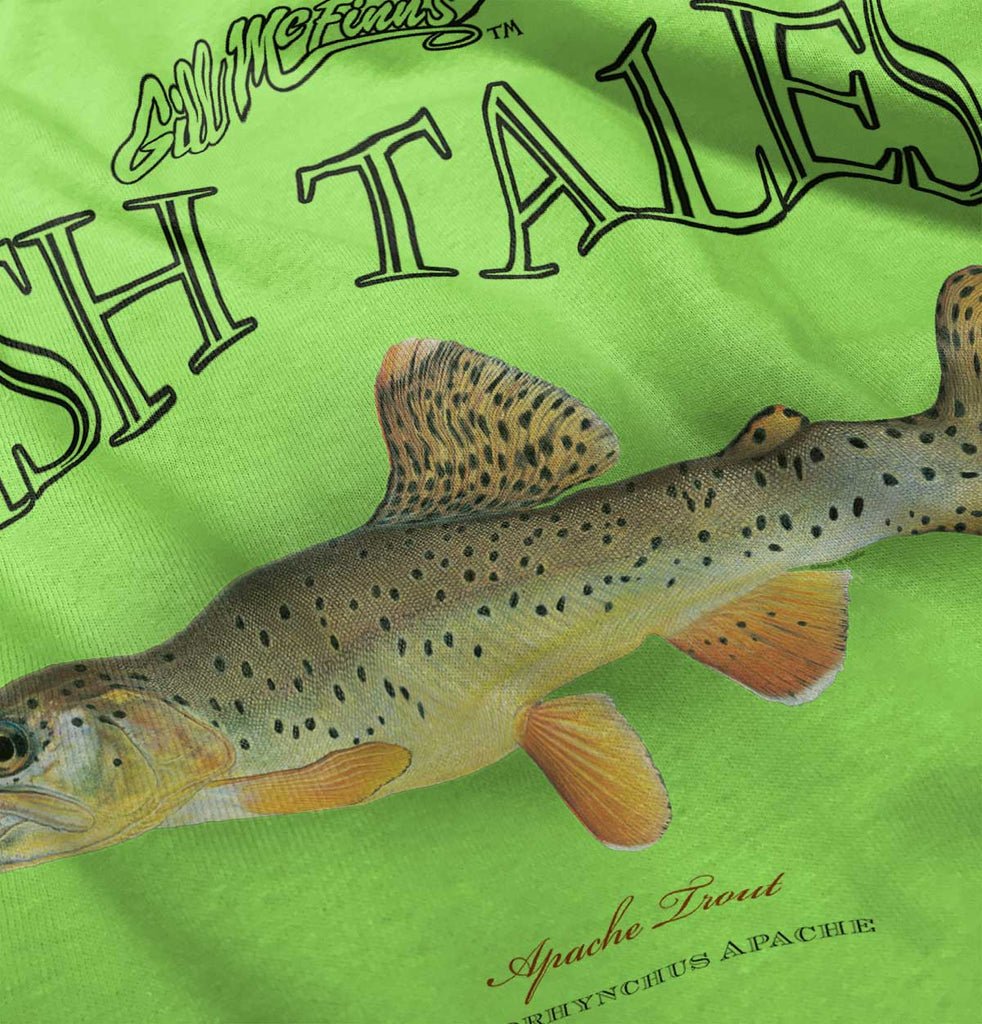Apache Trout Infant Toddler T Shirt-Direct To Garment Print-Brisco Baby