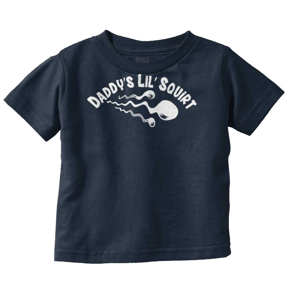 Lil Squirt Infant Toddler T Shirt-Direct To Garment Print-Brisco Baby