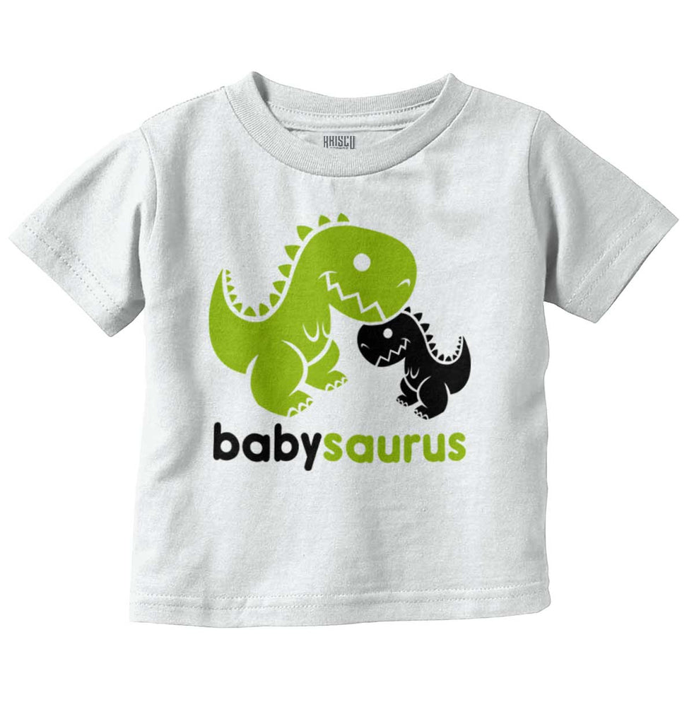 Babysaurus Rex Infant Toddler T Shirt-Direct To Garment Print-Brisco Baby