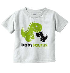 Babysaurus Rex Infant Toddler T Shirt-Direct To Garment Print-Brisco Baby