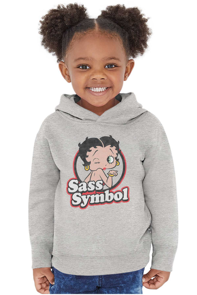 Sass Symbol Toddler Pullover Hoodie-Direct To Garment Print-Brisco Baby