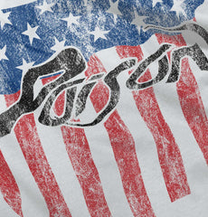 Poison USA Infant Baby Bib-Direct To Garment Print-Brisco Baby