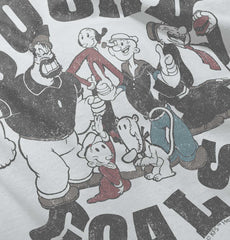 Squad Goals Toddler Football Jersey Tee-Direct To Garment Print-Brisco Baby