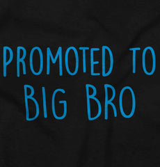 Promoted To Big Bro Romper Bodysuit-Direct To Garment Print-Brisco Baby
