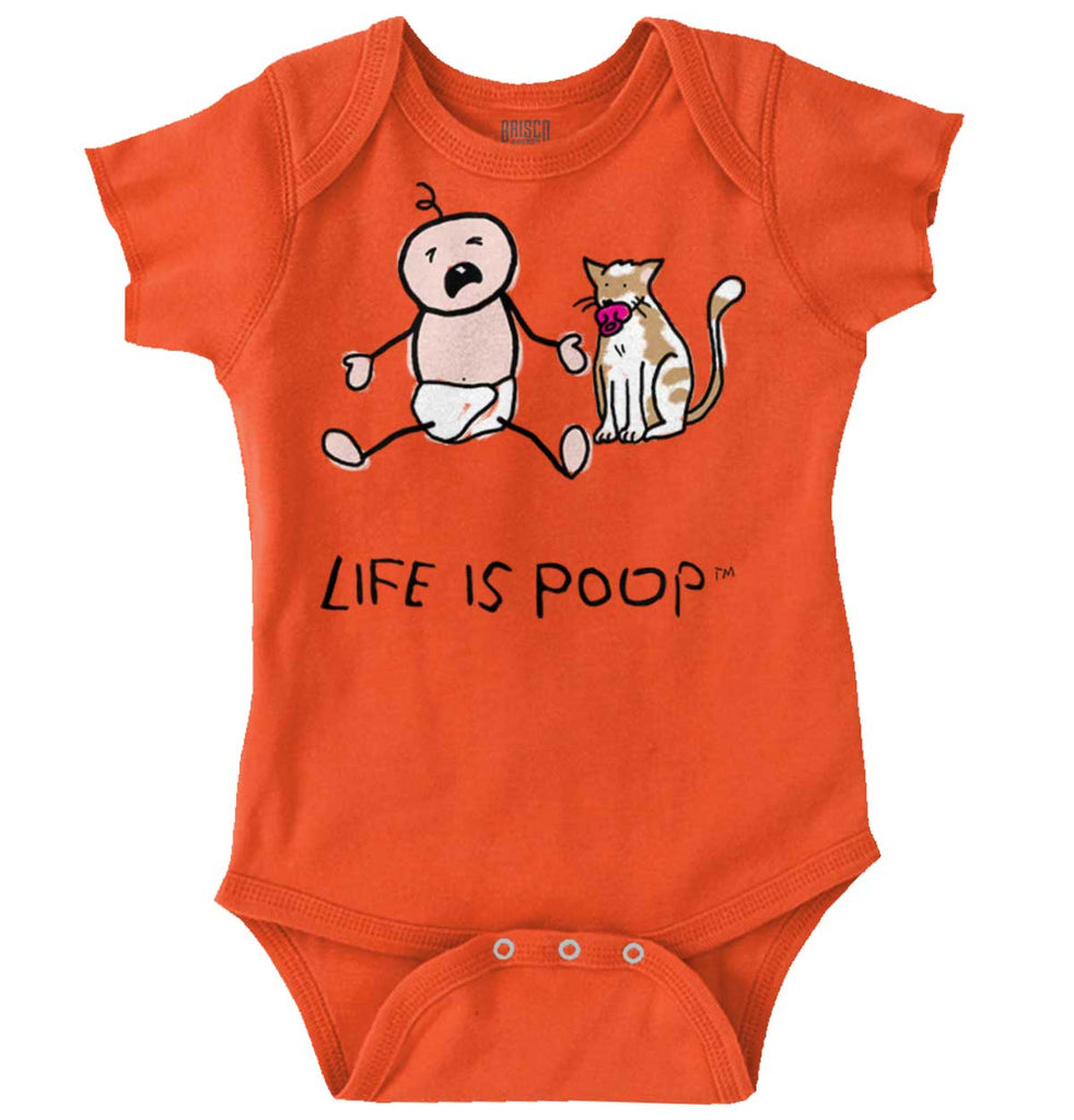 Cat Pacifier Romper Bodysuit-Direct To Garment Print-Brisco Baby