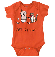 Cat Pacifier Romper Bodysuit-Direct To Garment Print-Brisco Baby