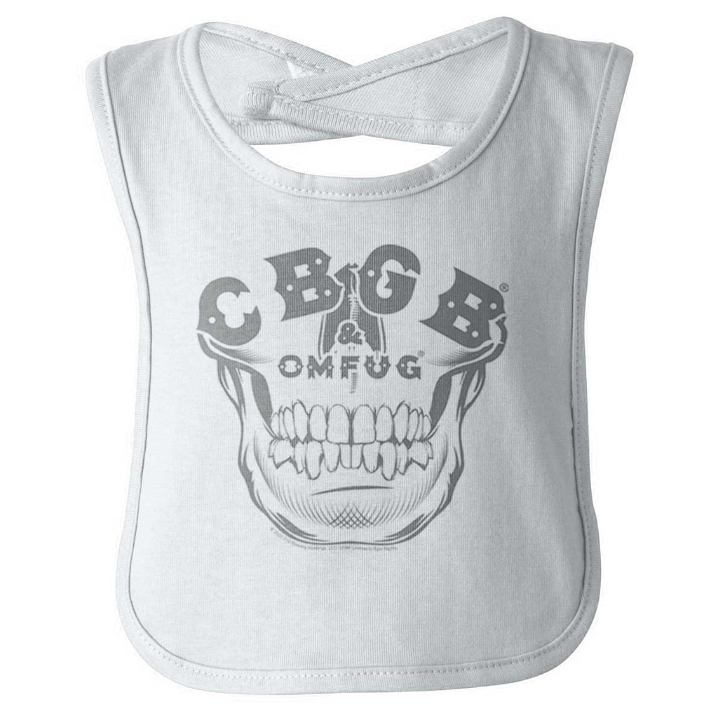 CBGB Music Infant Baby Bib-Direct To Garment Print-Brisco Baby