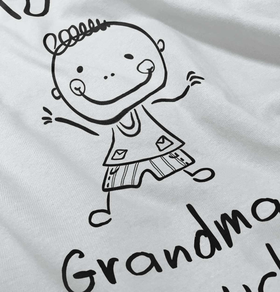 Love My Grandma Romper Bodysuit-Direct To Garment Print-Brisco Baby