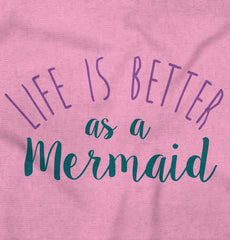 Mermaid Life Romper Bodysuit-Direct To Garment Print-Brisco Baby