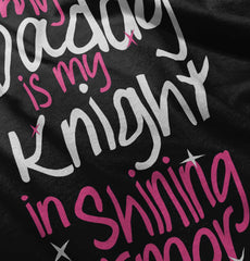 Knight In Shining Armor Romper Bodysuit-Direct To Garment Print-Brisco Baby